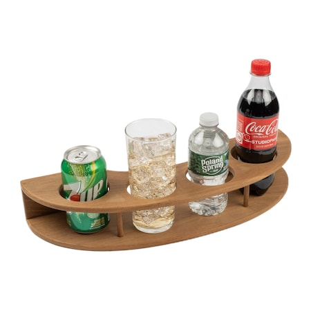 Whitecap Curved Four Drink Rack 63219
